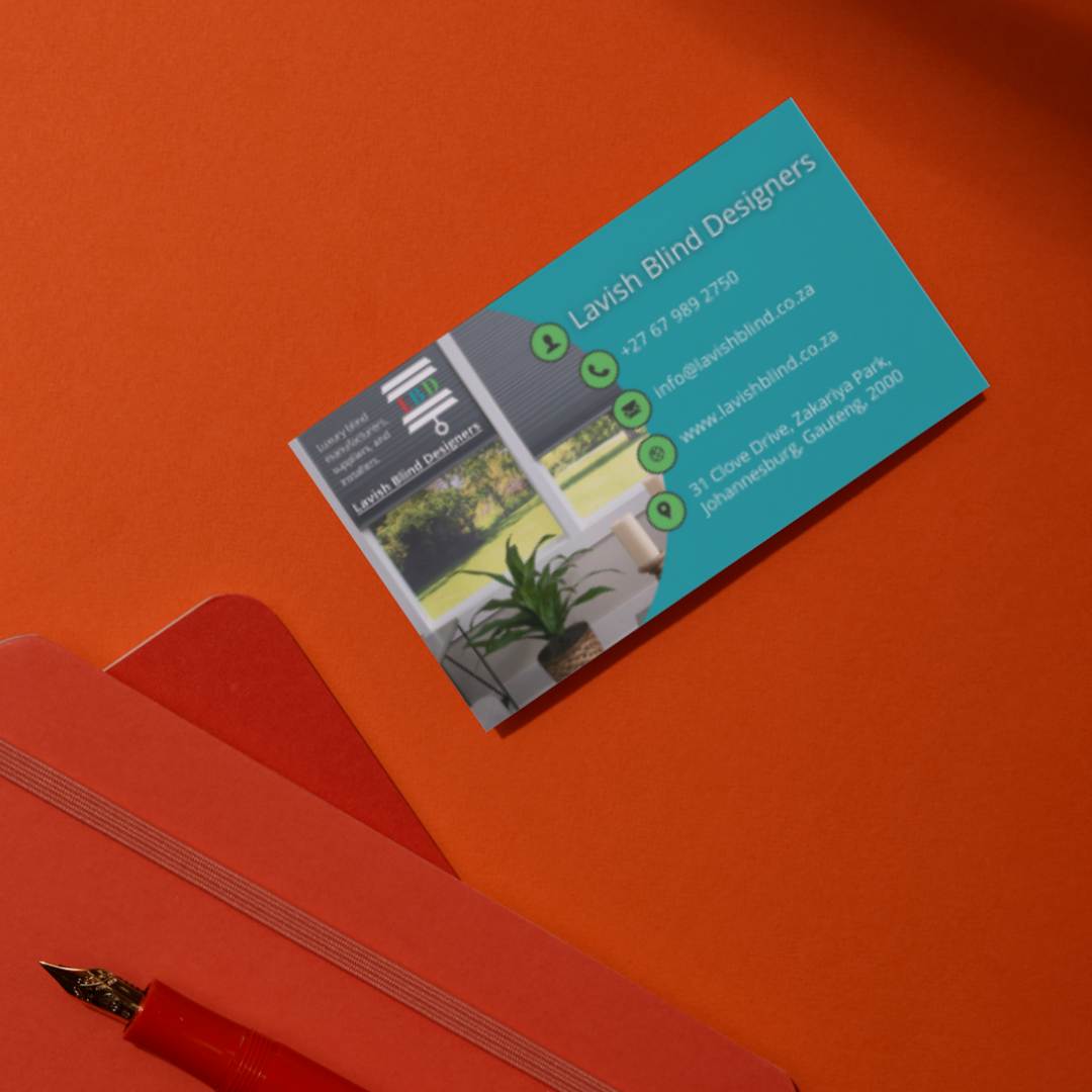 Lavish Blind Designers - Business Card Design