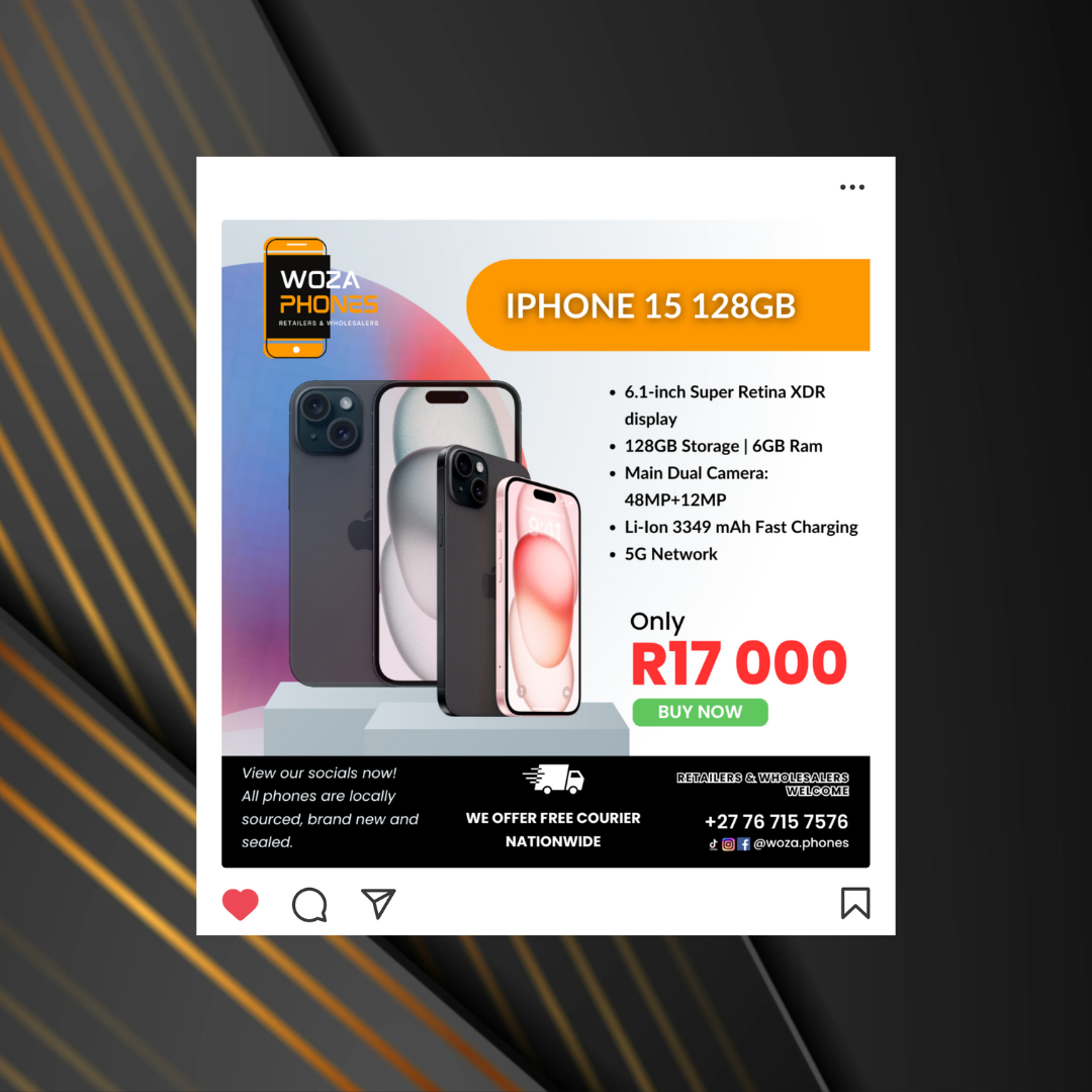 Woza Phones - Social Media Advert